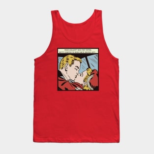 Comic Book Romance - Betty & Brad No 1 Tank Top